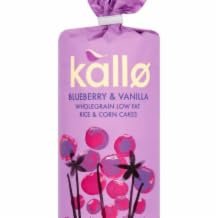 DhaKallo Blueberry&Vanilla Jumbo Rice&Corn Cakes 1x120g MAS