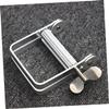 Healeved 2pcs Toothpaste Squeezer for Salon Supplies Pigment Paste Clip Home Tube Squeezer Press Tool Stainless Steel Design view 3