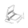 Healeved 2pcs Toothpaste Squeezer for Salon Supplies Pigment Paste Clip Home Tube Squeezer Press Tool Stainless Steel Design view 4