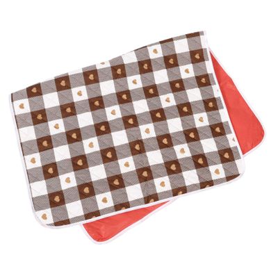 FRCOLOR Incontinence Washable Menstrual Pads Absorbent Bed Pads for Women Cotton Travel Diaper