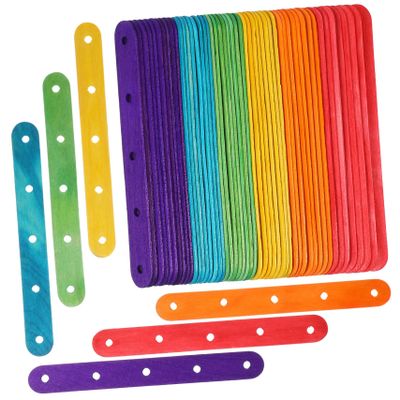 Wooden Craft Sticks 100 Pcs Ice Cream Sticks for Crafts