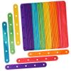 Wooden Craft Sticks 100 Pcs Ice Cream Sticks for Crafts view 1