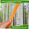 PRETYZOOM 100pcs Wood Ice Pop Sticks Cakesicle Sticks for Food Crafts Classroom Home Use Ice Cream Lollipop view 3