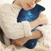 Galaxy Starry Night Hot Water Bottle with Cover 2L Large Capacity Bottle Water Bag for Cosy Nights Relief Pain Back Neck and Shoulders view 2