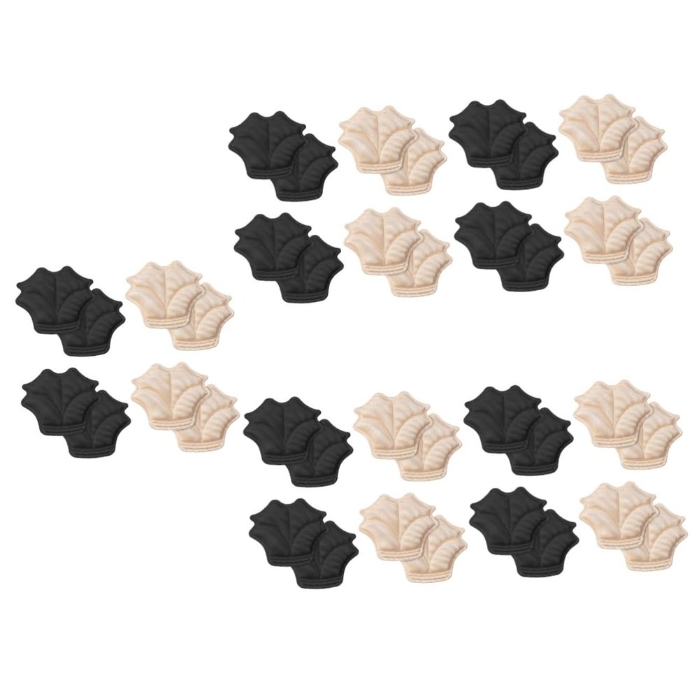 PENGYONBR 20 Pairs Anti-Drop Half Size Mat Heel Liners Comfortable Heel Pads Foot Supply Heel Stickers Foot Accessory Replaceable Heel Cushions Wear-Resistant Heel Pads/717