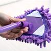 WADRBSW wet and dry mop Multifunctional Telescopic Cleaning Mop,180 Degree Rotating Adjustable Triangle Cleaning Mop, Household cleaning mop (Size : A mop head) Commemoration Day To pursue happiness view 4
