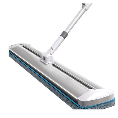 WADRBSW Flat Mop Self-contained Slide Floor Mop Wet And Dry Mop For Cleaning Floors Home Cleaning Tools (60cm with 3 cloth) Practical Beauty Comes To pursue happiness
