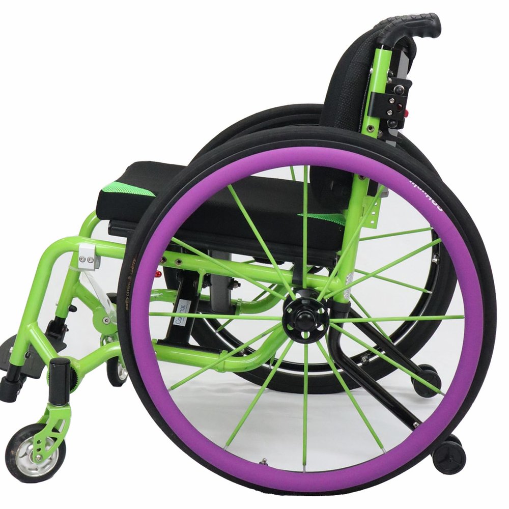 CQmuniu 1pair Wheelchair Push Rim Covers,24 inch Wheelchair Cover,Silicon Wheelchair Wheel Covers