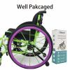 CQmuniu 1pair Wheelchair Push Rim Covers,24 inch Wheelchair Cover,Silicon Wheelchair Wheel Covers view 3