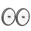 1 Pair of 22inch Inflatable Wheelchair Wheels, Replacement Parts for Wheelchair Rear Wheels, Manual Wheelchair Aluminum Alloy Tires with Bearing Axle Bar. view 1