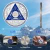 28 Years Sobriety Chips AA Coin Alcoholics Anonymous Medallion Sobriety Gifts for Men Women Recovery Chip Anniversary Token view 2