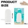 GYOTUU 12pcs Infant Cleaning Gauze Finger, Infant Finger Toothbrush, Soft Safe Oral Massage Tongue Cleaner Brushes with Fixing Ring view 2