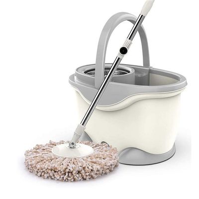 WADRBSW House Replacement Head Easy Home Cleaning Mopping Wring Spin Mop Spin Mop Household Mop Rotating Hand-free Wash Cloth (C) To pursue happiness