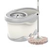 WADRBSW House Replacement Head Easy Home Cleaning Mopping Wring Spin Mop Spin Mop Household Mop Rotating Hand-free Wash Cloth (C) To pursue happiness view 4