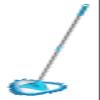 WADRBSW wet and dry mop 180 Degree Rotatable Adjustable Triangle Cleaning Mop Bathroom Floor Wall Window Household Cleaning Brush Tool Dust Mop cleaning mop Commemoration Day To pursue happiness view 1
