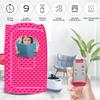 Portable Personal Steam Sauna Tent, at Home Spa Room Pop Up Sauna with Steamer Pot and Remote, 2 L Flightweight Full Body Foldable Sauna Room for Detox and Weight Loss view 2