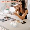 Whrcy Ultrasonic Contact Lens Cleaner - Touch Control, 4 Cleaning Modes, LED Display, for Colored, Soft, RGP Lenses view 2