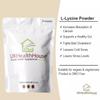 UKHealthHouse L-Lysine Powder, High Potency Essential Amino Acid, Vegan, Food Supplement, Premium Amino Acid Range, Gluten Free (100g) view 4
