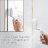TRHDFW 4Pcs Grout Cleaner Scrubbing Brush, V Shape Stiff Bristles, Handheld Crevice Cleaning Brush, Shower Cleaning Brush, Bathroom & Kitchen Cleaning Tool for Tiles, Floors, Door Slot view 4
