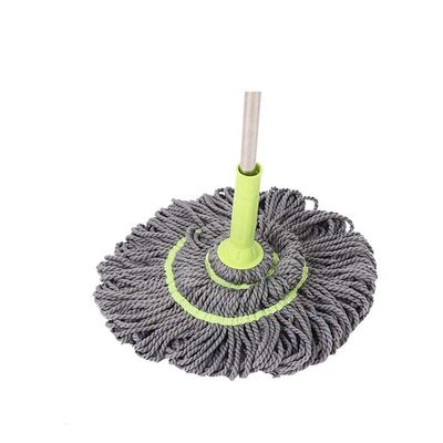 WADRBSW Microfiber Twist Mop Hand Release Washing Mop Floor Cleaning Dust Mops with for All Types of Floor Commemoration Day To pursue happiness