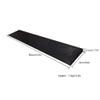 1.7 Inch Rise Threshold Ramp, 2,000 Pound Load Capacity, 35.4 Inch Wide Natural Rubber Power Wheelchair Ramp, Non-Slip Solid Rubber Threshold Ramp For Doorways, Wheelchairs, Bathrooms, Cuttable(90*25* view 2