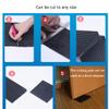 1.7 Inch Rise Threshold Ramp, 2,000 Pound Load Capacity, 35.4 Inch Wide Natural Rubber Power Wheelchair Ramp, Non-Slip Solid Rubber Threshold Ramp For Doorways, Wheelchairs, Bathrooms, Cuttable(90*25* view 4