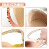 16 PCS Heel Grips, Clear Silicone Adhesive Tape, Shoe Strap Grip for Ladies Shoes, Anti-wear Back Foot Stickers, Gel Heel Strips Sling, for Sandals Sling Backs High Heel Pinch Protection view 4