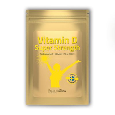 360 Vegan Vitamin D Tablets | 2,000 iu per Serving | High Strength Vitamin D3 | Immune System Support | 12 Months' Supply  6x60 Tablets