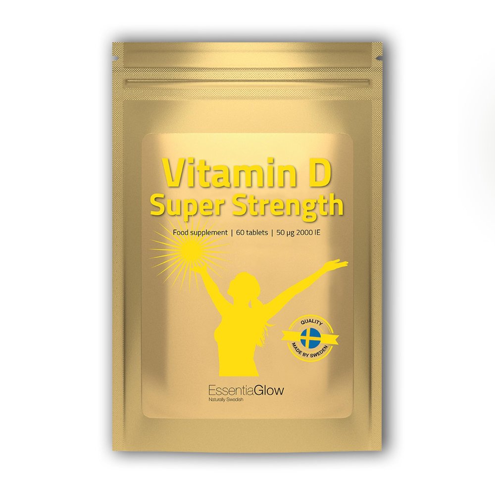 360 Vegan Vitamin D Tablets | 2,000 iu per Serving | High Strength Vitamin D3 | Immune System Support | 12 Months' Supply  6x60 Tablets