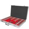 266 PCS Optical Trial Lens Set Adjustable Frame, Metal Rimmed Aluminum Box Trial Glasses Case Glasses Case, Free Optometry Test Trial Frame, Storage Case for Trial Lenses Suitable for Optometrists view 1