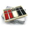 104 pcs Trial Lens Set with Measuring Glasses Testing Frame, Optical Lens Optometry Rim Case Evidence Box Aluminum Rim Kit view 2