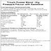 Tri-Carb Energy Powder | Pineapple Flavour (2kg) view 2
