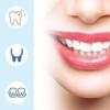False Teeth Upper and Lower 1 Pcs Instant Veneers Dentures, Temporary Teeth Straightening Kit Clip in Veneers Teeth, Silicone Dentures Covers The Bad Teeth for Women and Men view 3
