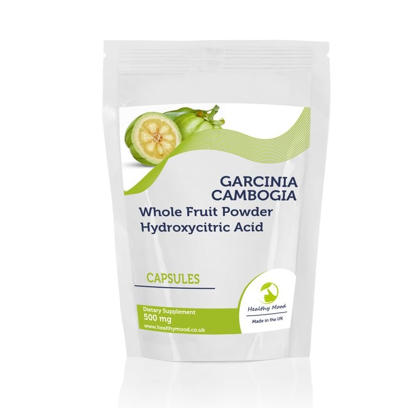 Garcinia Cambogia Whole Fruit Powder 500mg 250 Capsules Hydroxycitric Acid HCA Malabar Tamarind