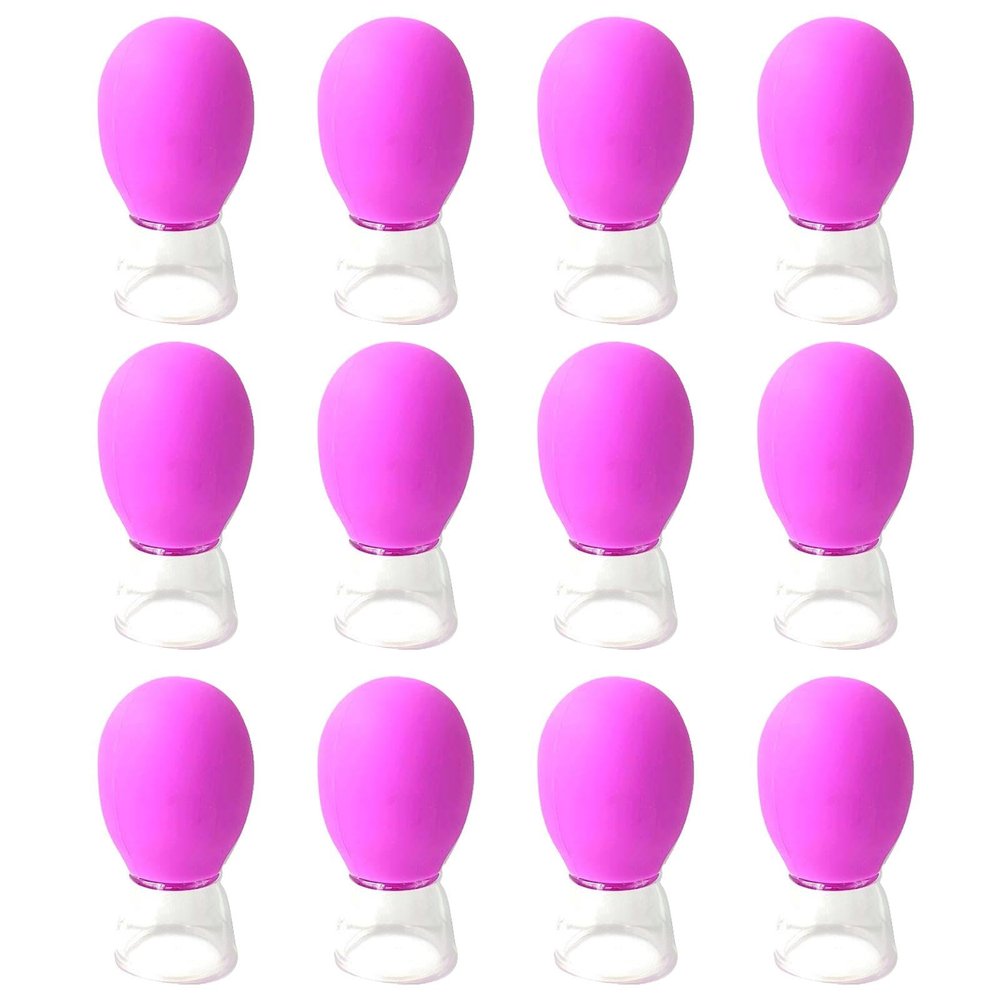 Uozonit Silicone Facial Cupping | Massage Body Vacuum Suction Cups - Stronger Suction Massaging Cupping Cup Silicone Beauty Cupping Massage Body and Back