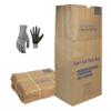 30 Gallon Lawn & Leaf 2-Ply Heavy-Duty Yard Waste Compost Refuse Paper Bags, Eco-Friendly, Tear Resistant, Self Standing, Biodegredable, Made in USA, 30 Count view 1