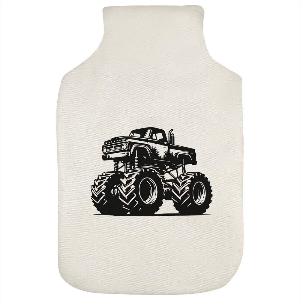 Azeeda 'Monster Truck' Hot Water Bottle Cover (HW00036016)