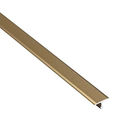 10mm Edge Banding Strip, T Molding Wood Embedded Trim, Metal Transition Strip for Indoor Decorative, (Color : Gold, Size : 150cm/59.06in)