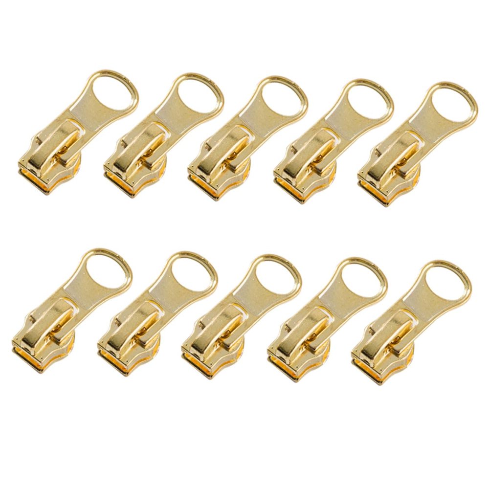 SHINEOFI 20pcs Metal Zipper Pulls for Clothes Zipper Fixers Automatic Pullers for Jackets and Coats