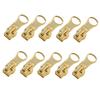 SHINEOFI 20pcs Metal Zipper Pulls for Clothes Zipper Fixers Automatic Pullers for Jackets and Coats view 1