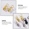SHINEOFI 20pcs Metal Zipper Pulls for Clothes Zipper Fixers Automatic Pullers for Jackets and Coats view 3