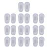 10 Pairs Eyeglass Nose Air Chamber Eyeglasses Nose Push-in Soft Silicone Nose
