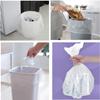 100 Count 8 Gallon Trash Bags Clear Medium Garbage Bags 1.1 mil Strong, Leakage-Free,Unscented 30 Liter Thick for Bathroom, Office, Kitchen Waste Basket Trash Can (Clear, 8 Gallon-100 Count) view 4