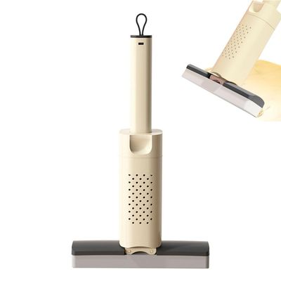 Portable Desk Mop, Wet & Dry Use Desktop Mop with Rotating Mop Head for Home Bathroom Desktop