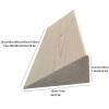 Wooden Threshold Ramps for Doorway, Portable Wheelchair Ramp for Patio Door Shed - Indoor Curb Ramp for Sweeping Robot by Wood view 3