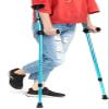 THIHIXEC Forearm Crutches Adjustable Adjustable Crutch Aluminum Cane Height Adjustable Forearm Elbow Underarm Crutch Folding Walking Stick 1 Piece Li view 2