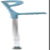 THIHIXEC Forearm Crutches Adjustable Aluminum Alloy Cane Height Adjustable Forearm Crutch Assistance Stability Elbow for Disabled Elderly Walking Aid view 2