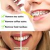 Angle Interdental Brushes, Angled Dental Brush for Teeth Cleaning, Easy & Simple Interspace Cleaning with Long Handle and Angled Neck for Braces Oral Cleaning, 1x 10 Brushes (Yellow, 0.7mm) view 4