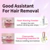 Beauty7 Sensitive Lips Waxing Strips 20pcs Wax Strips with Pearl Powder 2g and Chamomile Essential Oil 3ml After Wax view 3