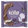 Urban Wellbeing, Kallo Belgian Milk Chocolate Rice Cake Thins Two Pack (Pack of 30 x33g), Gluten Free view 1